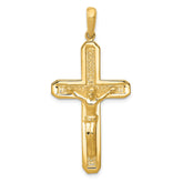 14k Polished Crucifix Pendant