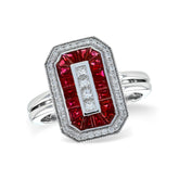 14KT Gold Ladies Diamond Ring