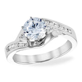 14KT Gold Semi-Mount Engagement Ring