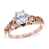 14KT Gold Semi-Mount Engagement Ring