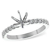 14KT Gold Semi-Mount Engagement Ring