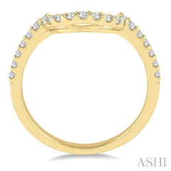 1/3 Ctw Round Cut Diamond Wedding Band in 14K Yellow Gold
