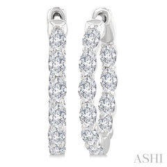 2.00CTOVDM INSIDE OUT FANCY ER WG 14K-G*