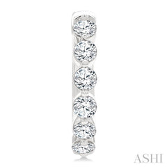 1.50CTRDDM SINGL PRONG HOOP ER WG 14K-G*