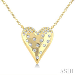 .20CTRDDM HEART MOSAIC PD YG 10K-G+CH*