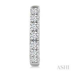 2.00CTRDDM OVAL HOOP ER WG 14K-G*