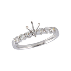 14KT Gold Semi-Mount Engagement Ring