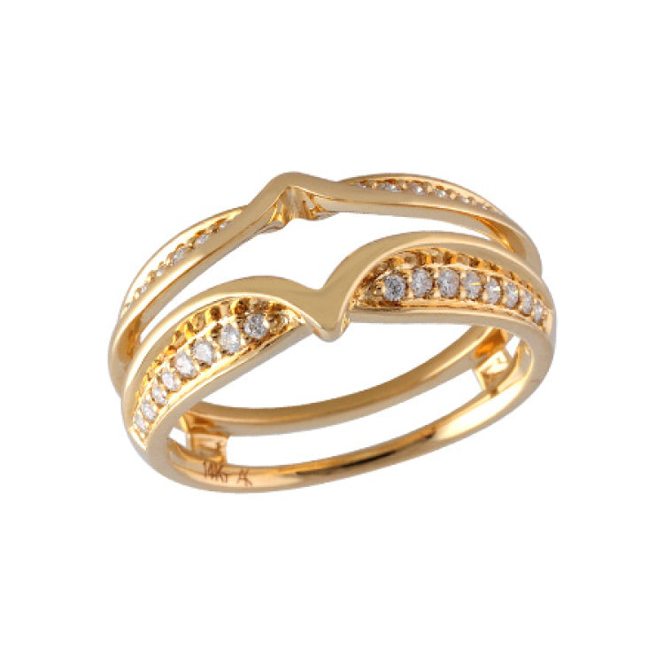 14KT Gold Ladies Wrap/Guard