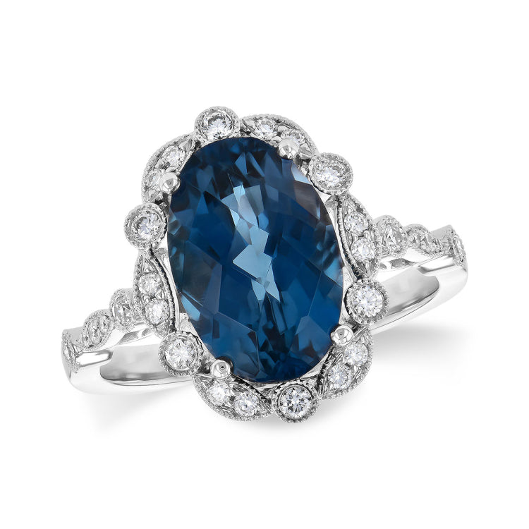 14KT Gold Ladies Diamond Ring