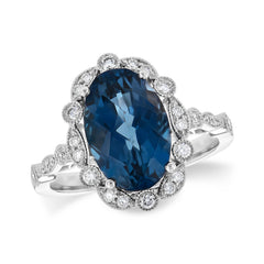 14KT Gold Ladies Diamond Ring