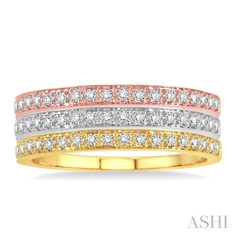 Stackable Diamond Band Set