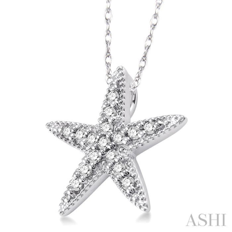 Sea Star Diamond Fashion Pendant