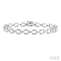 Bar Link Diamond Bracelet