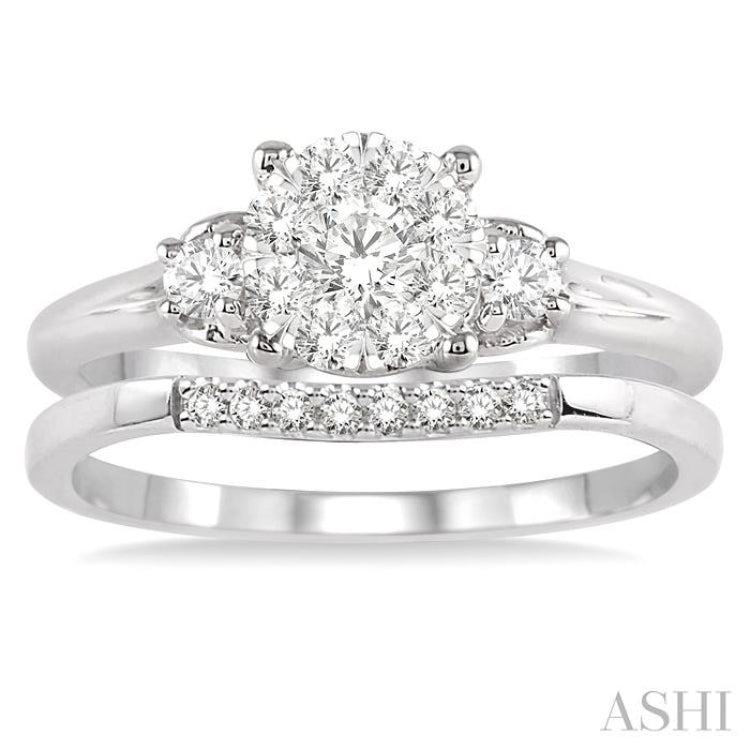 Lovebright Diamond Wedding Set