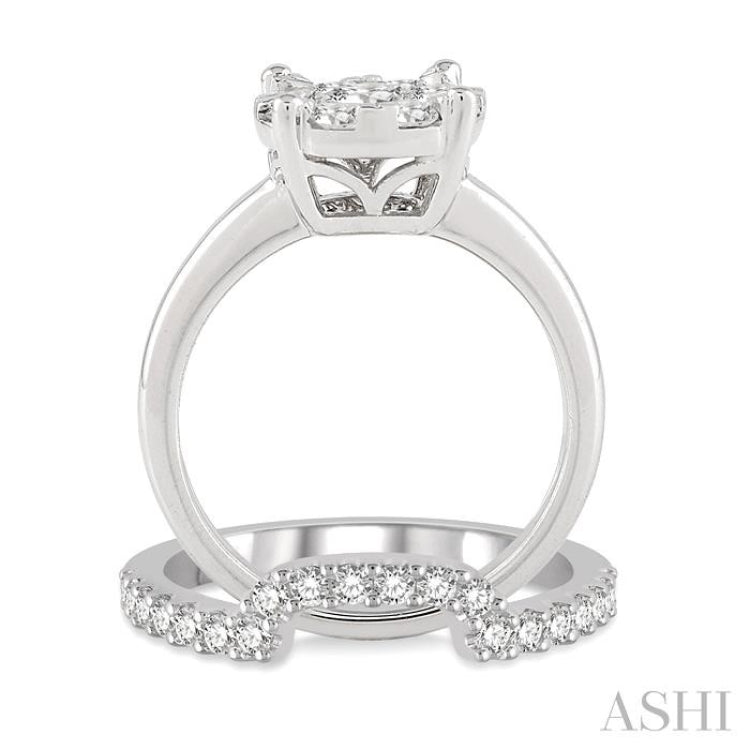 Lovebright Diamond Wedding Set