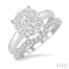 Lovebright Diamond Wedding Set