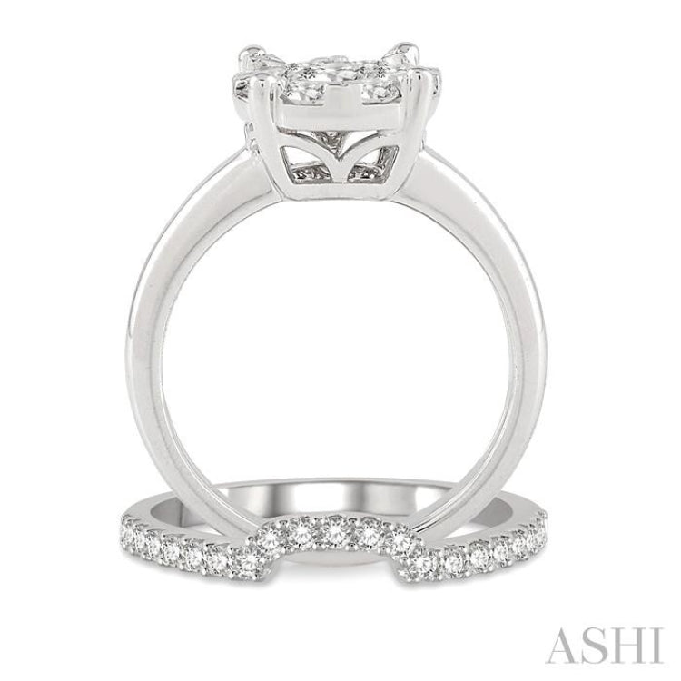 Lovebright Diamond Wedding Set