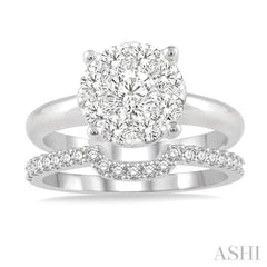 Lovebright Diamond Wedding Set