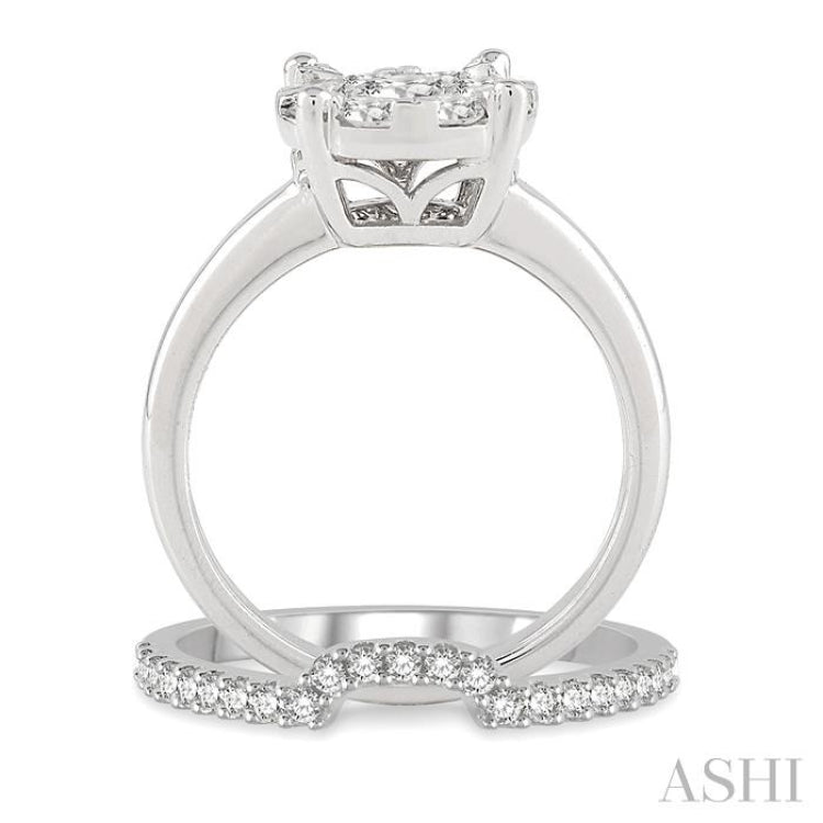 Lovebright Diamond Wedding Set