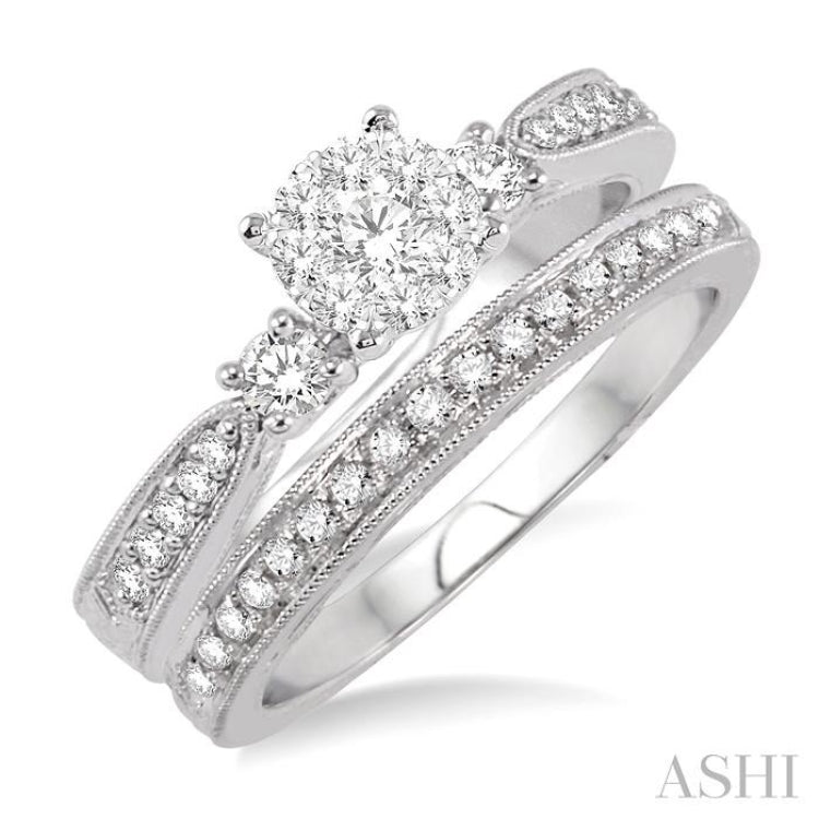 Lovebright Diamond Wedding Set