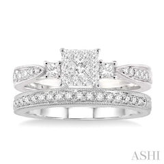 Lovebright Diamond Wedding Set