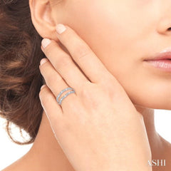 Baguette Diamond Insert Ring