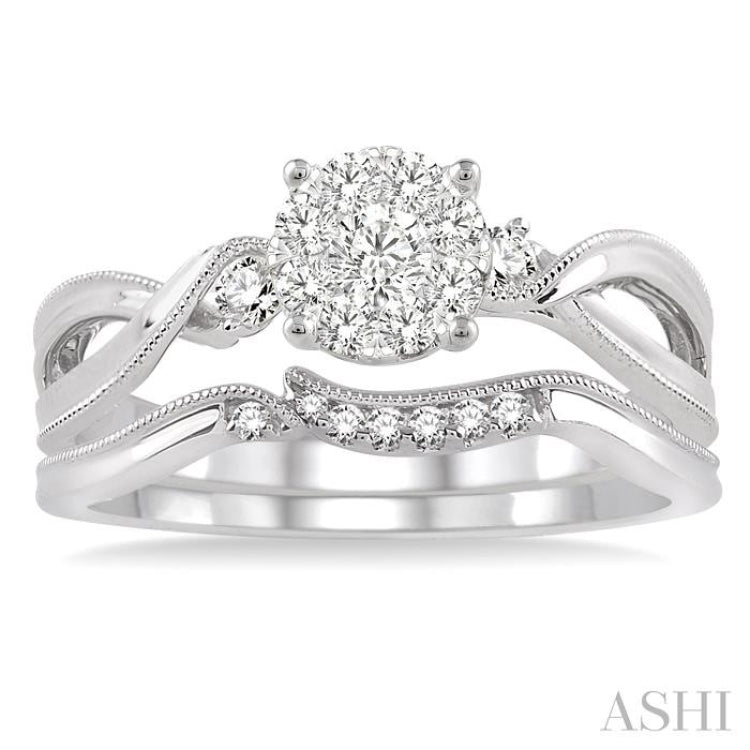 Lovebright Diamond Wedding Set