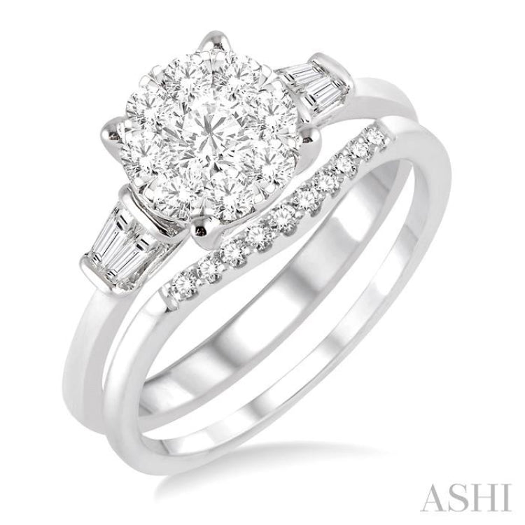 Lovebright Diamond Wedding Set