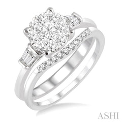 Lovebright Diamond Wedding Set