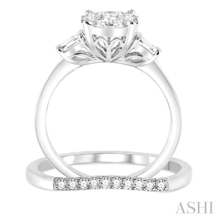 Lovebright Diamond Wedding Set