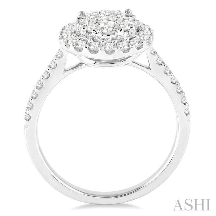 Halo Lovebright Essential Diamond Engagement Ring