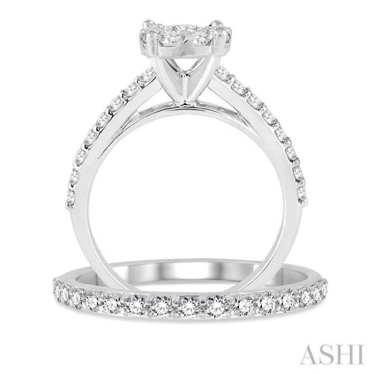 Lovebright Diamond Wedding Set