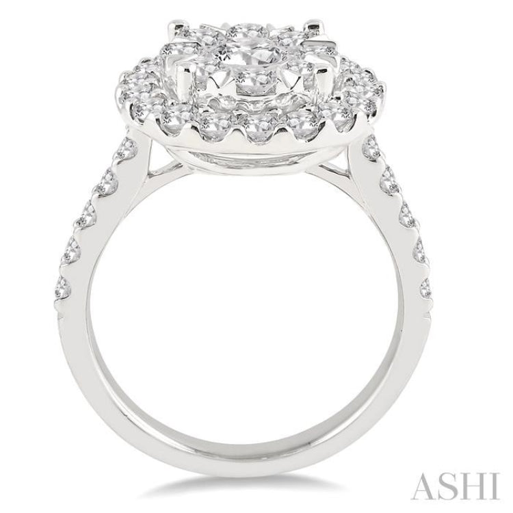 Halo Lovebright Essential Diamond Engagement Ring