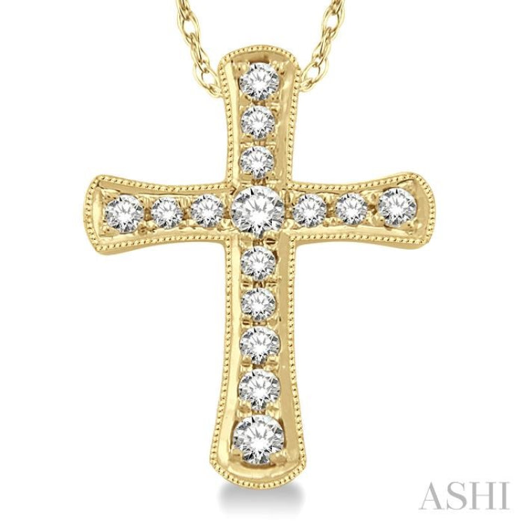 Cross Diamond Pendant