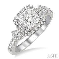 Halo Lovebright Diamond Engagement Ring