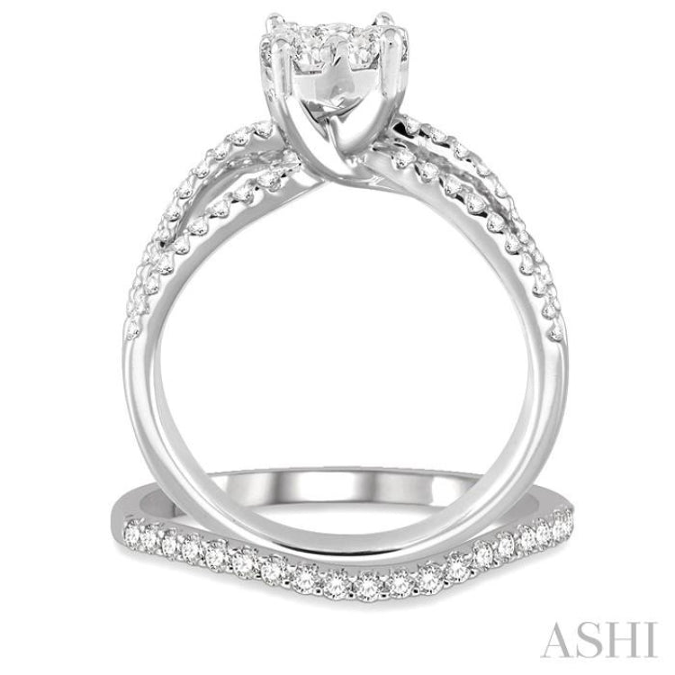 Lovebright Diamond Wedding Set