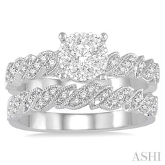 Lovebright Diamond Wedding Set