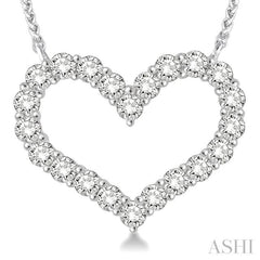 Heart Shape Diamond Necklace