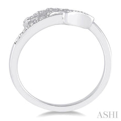 Silver Arrow Diamond Fashion Open Ring