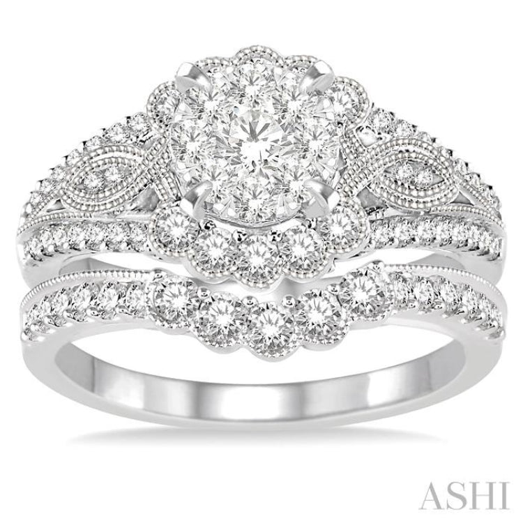 Lovebright Diamond Wedding Set