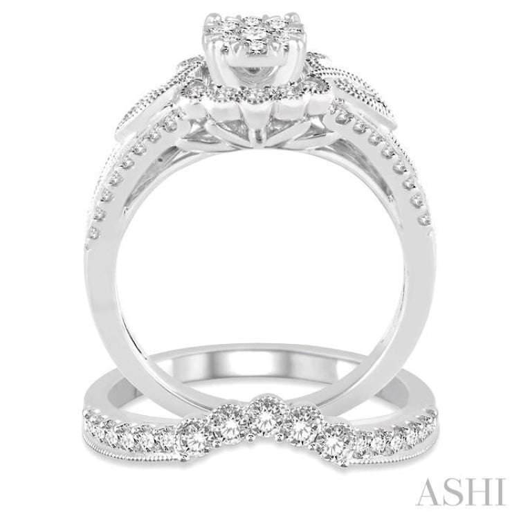 Lovebright Diamond Wedding Set