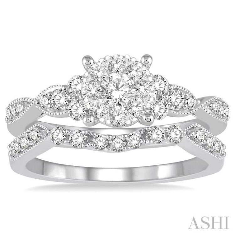 Lovebright Diamond Wedding Set