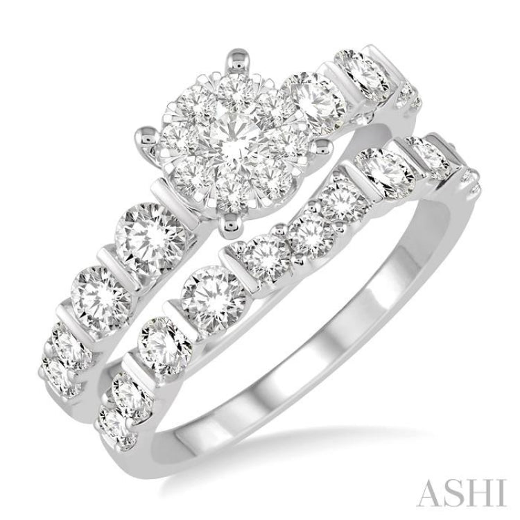 Lovebright Diamond Wedding Set