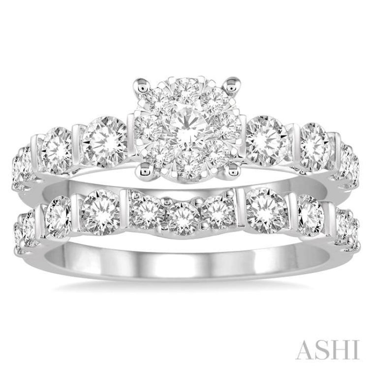 Lovebright Diamond Wedding Set