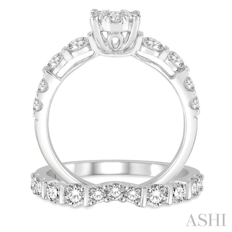 Lovebright Diamond Wedding Set