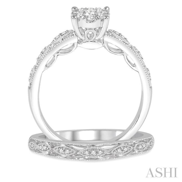 Lovebright Diamond Wedding Set