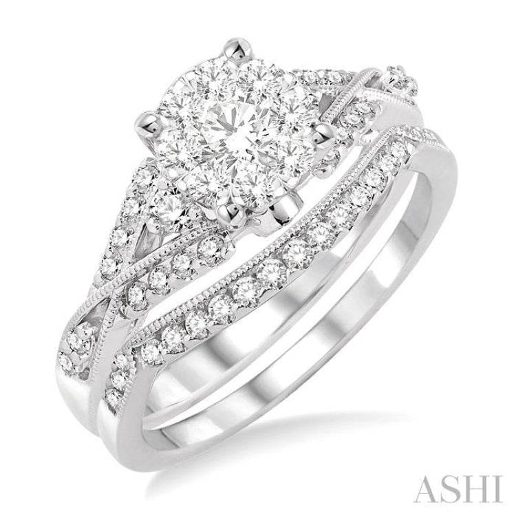 Lovebright Diamond Wedding Set