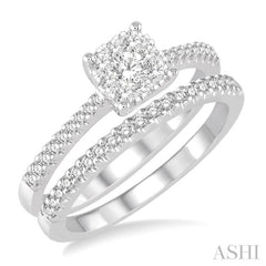 Lovebright Diamond Wedding Set