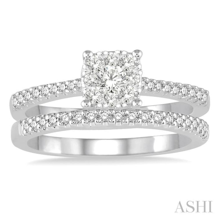 Lovebright Diamond Wedding Set