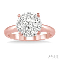 Round Shape Lovebright Essential Diamond Ring